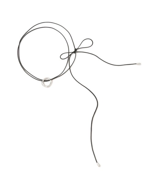 VIS（ビス）の「ニュアンスリングマルチコードネックレス（ネックレス・レディース・ゴールド/シルバー・F）」の10枚目の写真