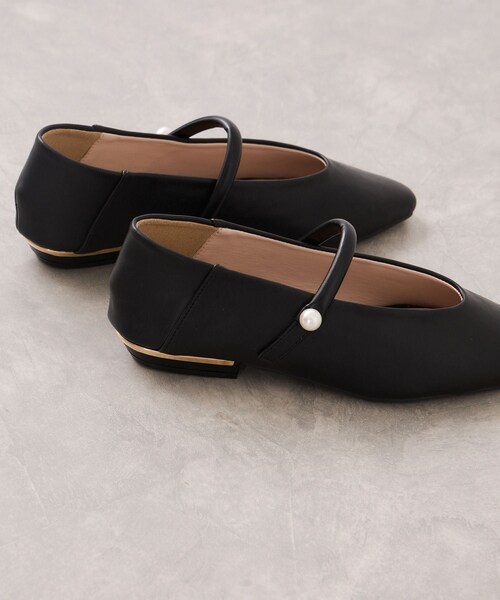 VIS(ビス)の「パールメリージェーンパンプス/バブーシュ(パンプス・レディース・ブラック・L/M/S/SS)」の10枚目の写真