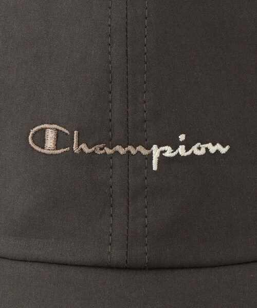 ROPE' PICNIC（ロペピクニック）の「【Champion/チャンピオン別注】Long visor cap/遮熱（キャップ・レディース・チャコール/キナリ/ブラウン/イエロー系・F）」の11枚目の写真