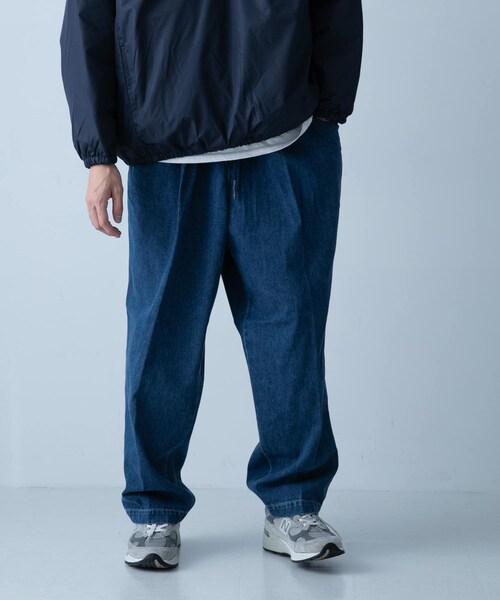 URBAN RESEARCH(アーバンリサーチ)の「SFC BAGGY DENIM PANTS(デニムパンツ・メンズ・Black/IndigoBlue・M/L/XL)」の2枚目の写真