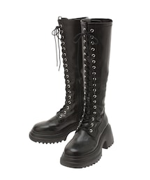 jouetie | レースアップロングブーツ(ブーツ)