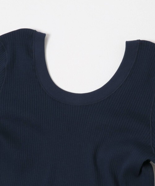 URBAN RESEARCH(アーバンリサーチ)の「『別注』HAKUJI×URBAN RESEARCH ORGANIC COTTON LONG-SLEEVE PULLOVER(Tシャツ/カットソー・レディース・NAVY/BLACK/WHITE・Free)」の18枚目の写真