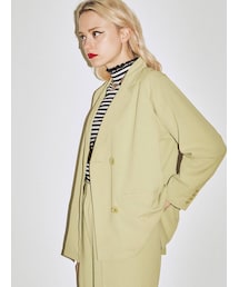 jouetie | ダブルブレストジャケット【セットアップ対応】(テーラードジャケット)