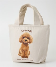 nissen | 外側ポケット付アニマル柄保冷ミニトートバッグ(トートバッグ)