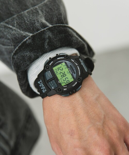 URBAN RESEARCH DOORS（アーバンリサーチドアーズ）の「TIMEX　Exclusive IRONMANFlix100（アナログ腕時計・メンズ・Black・one）」の11枚目の写真