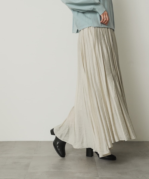 SENSE OF PLACE by URBAN RESEARCH(センスオブプレイスバイアーバンリサーチ)の「フレアボリュームスカート(スカート・レディース・GREIGE/YELLOW/CHARCOAL・S/M)」の18枚目の写真