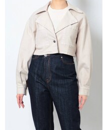 CIMARRON | 【CIMARRON】テーラードクロップドジャケット(テーラードジャケット)