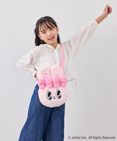 ROPE' PICNIC（ロペピクニック）の「【Esther Bunny/エスターバニー】【WEB限定】フェイスショルダーバッグ リボンバニー（ショルダーバッグ・レディース・ピンク・F）」の15枚目の写真