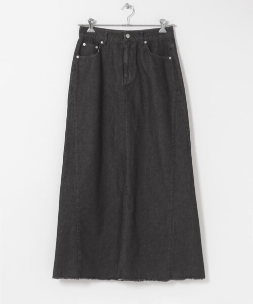 ITEMS URBANRESEARCH（アイテムズ アーバンリサーチ）の「デニムロングスカート（デニムスカート・レディース・BLU/BLK・S/M）」の15枚目の写真