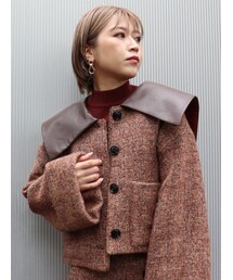 MURUA | BIGカラージャケット【セットアップ着用可能】(ブルゾン)