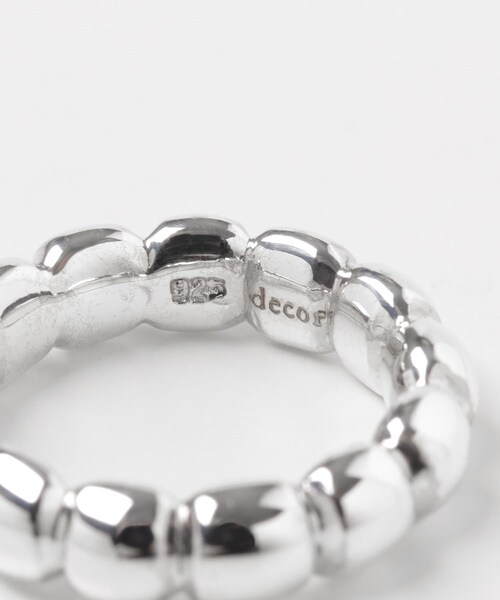 URBAN RESEARCH(アーバンリサーチ)の「decor『デコール』 Bubble ring(リング・レディース・Silver・one)」の9枚目の写真