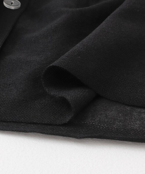 URBAN RESEARCH Sonny Label（アーバンリサーチサニーレーベル）の「シアーペプラムニットカーディガン（カーディガン/ボレロ・レディース・ライトグレー/バター/ブラック・FREE）」の14枚目の写真