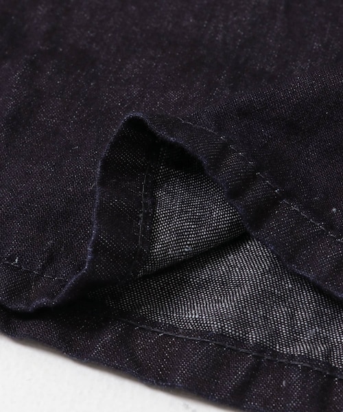 URBAN RESEARCH DOORS(アーバンリサーチドアーズ)の「STILL BY HAND HEMP MIXED DENIM PANTS(デニムパンツ・メンズ・BLACK/DARK NAVY・44/46/48)」の14枚目の写真