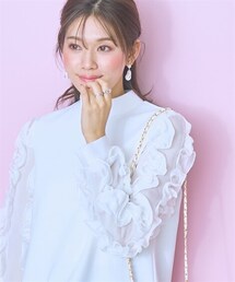 marun | ＜大きいサイズ＞袖ボリュームカットソー　marun(Tシャツ/カットソー)