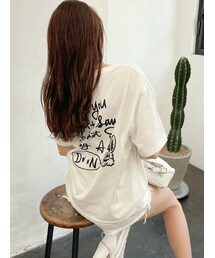 GYDA | SMILE BUNNYポケットTシャツ(Tシャツ/カットソー)