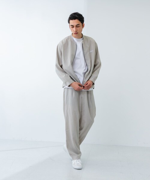 URBAN RESEARCH（アーバンリサーチ）の「『別注』THOUSAND MILE×UR　THICK AND THIN BLOUSON（ブルゾン・メンズ・ICE GRAY/BLACK/KHAKI・M/L）」の22枚目の写真