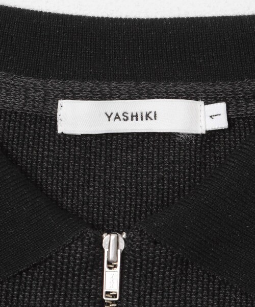 URBAN RESEARCH DOORS(アーバンリサーチドアーズ)の「YASHIKI KANTO ZIP POLO(ポロシャツ・メンズ・M.GRAY/BLACK・1/2)」の9枚目の写真
