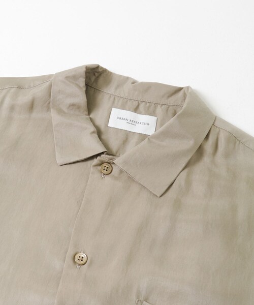 URBAN RESEARCH（アーバンリサーチ）の「CUPRO FIBRIL BOX SHIRTS（シャツ/ブラウス・メンズ・GREGE/NAVY・M/L）」の11枚目の写真