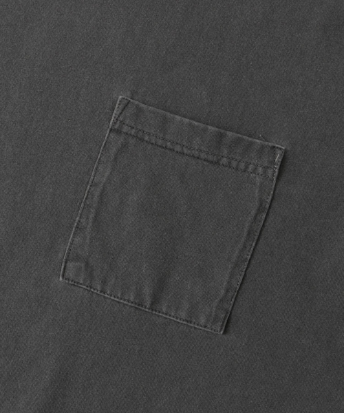 URBAN RESEARCH DOORS（アーバンリサーチドアーズ）の「ピグメントダイ半袖Tシャツ（Tシャツ/カットソー・メンズ・BLUE/L.GRAY/BURGUNDY/INK BLACK・M/L/XL）」の14枚目の写真