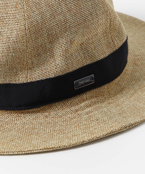 URBAN RESEARCH DOORS（アーバンリサーチドアーズ）の「ORCIVAL　6PANEL NATURAL HAT（ハット・レディース・BEIGE/BLACK・one）」の15枚目の写真