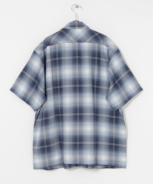 URBAN RESEARCH(アーバンリサーチ)の「SEVEN BY SEVEN OPEN COLLAR SHEER SHIRTS S/S(シャツ/ブラウス・メンズ・110 BLUE・S/M)」の11枚目の写真