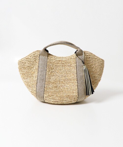 URBAN RESEARCH Sonny Label（アーバンリサーチサニーレーベル）の「VIOLAd’ORO　SANDRO V-8087（かごバッグ・レディース・nat×blk/nat×gold/br×gold・one）」の8枚目の写真