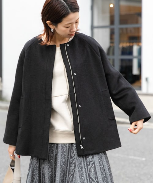 sss.w☆完売品・新品☆ アーバンリサーチ　ノーカラージャケット セール】ノーカラージャケット（ノーカラージャケット）｜URBAN