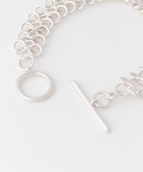 URBAN RESEARCH Sonny Label（アーバンリサーチサニーレーベル）の「pattern チェーンブレスレット（ブレスレット・メンズ・シルバー・one）」の5枚目の写真