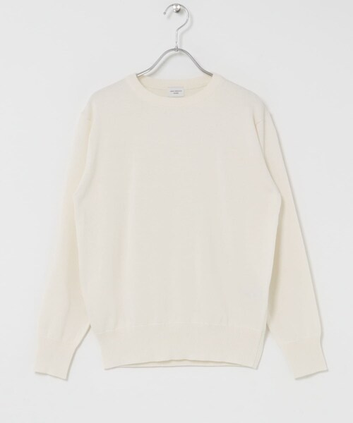 URBAN RESEARCH DOORS（アーバンリサーチドアーズ）の「オーガニックコットンクルーネックプルオーバー（ニット/セーター・レディース・OFF/YELLOW/BLUE・Free）」の12枚目の写真