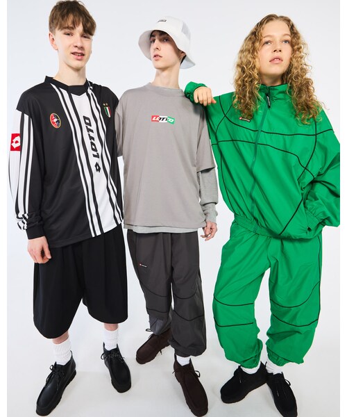 URBAN RESEARCH（アーバンリサーチ）の「LOTTO　LINE NYLON BLOUSON（ブルゾン・メンズ・BLACK/GREEN/GRAY・M/L/XL/XXL）」の17枚目の写真