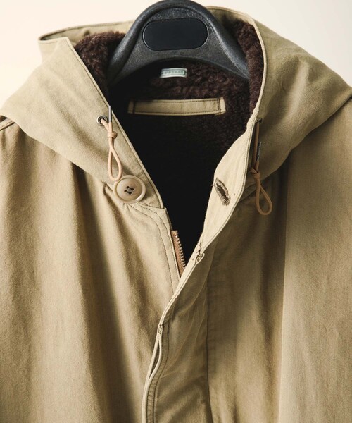 URBAN RESEARCH(アーバンリサーチ)の「A PRESSE Vintage WashedWool US Navy N-2 DeckCoat(ミリタリージャケット・メンズ・BEIGE・2/3/4)」の5枚目の写真