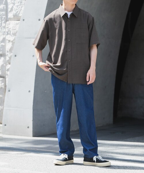 ITEMS URBANRESEARCH（アイテムズ アーバンリサーチ）の「LIGHT&FLEX サマーデニムパンツ（デニムパンツ・メンズ・L.BLUE/NAVY/INDIGO・M/L）」の21枚目の写真