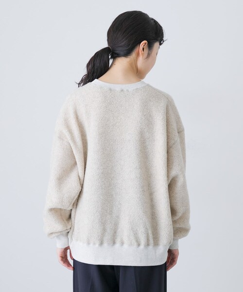 新品　かぐれ　今季　Boa pullover ボアプルオーバー　2025秋冬 カグレ かぐれ Boa pullover （チャコールグレー