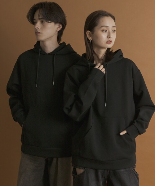 SENSE OF PLACE by URBAN RESEARCH（センスオブプレイスバイアーバンリサーチ）の「ダンボールポンチパーカー（パーカー・メンズ・IVORY/BLACK/GREIGE・M/L）」の12枚目の写真