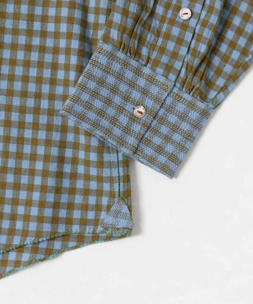 URBAN RESEARCH（アーバンリサーチ）の「MAATEE&SONS　GUPTA WESTERN（シャツ/ブラウス・メンズ・WHITEPLAID/BLUKHPLAID・2/3）」の13枚目の写真
