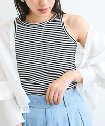 VIS | アメリカンスリーブテレコタンクトップ(タンクトップ)
