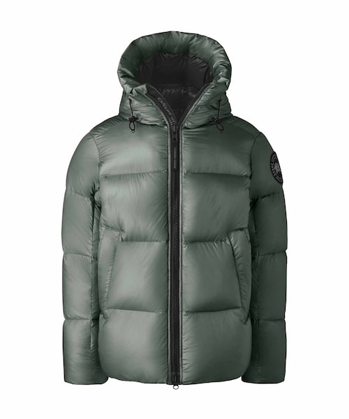 ADAM ET ROPE'（アダムエロペ）の「【CANADA GOOSE】CROFTON PUFFER BLACK LABEL（ダウンジャケット/コート・メンズ・ブラック/チャコール・L/M/S）」の4枚目の写真