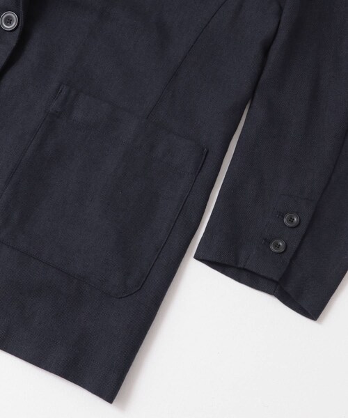 URBAN RESEARCH DOORS(アーバンリサーチドアーズ)の「FORK&SPOON ヘンプ混テーラードジャケット(テーラードジャケット・レディース・CHECK/NAVY・1)」の14枚目の写真