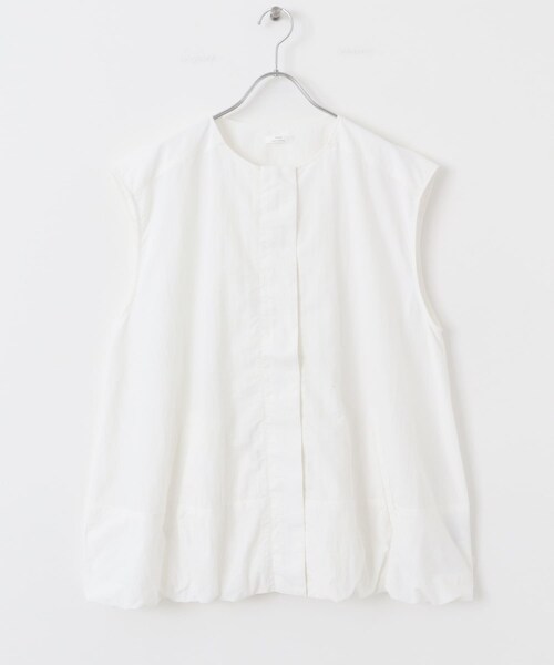 ITEMS URBANRESEARCH（アイテムズ アーバンリサーチ）の「バルーンベスト（ベスト・レディース・WHT/BLK・FREE）」の11枚目の写真