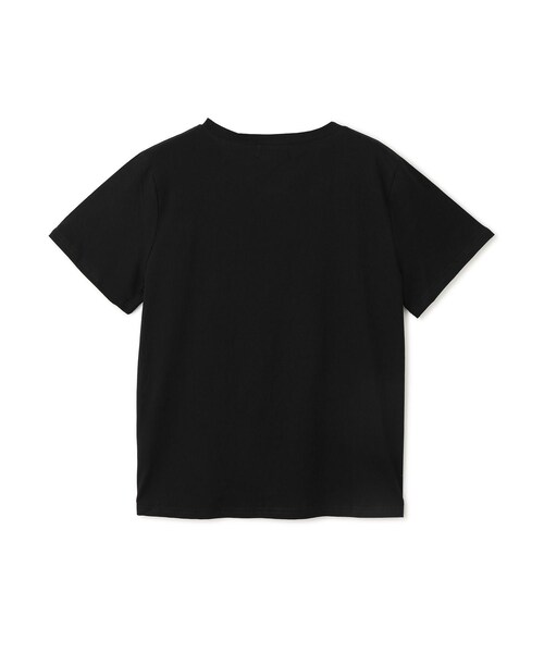 Jayro（ジャイロ）の「PARISキラキラロゴTシャツ（Tシャツ/カットソー・レディース・ブラック系/ホワイト系・F）」の7枚目の写真