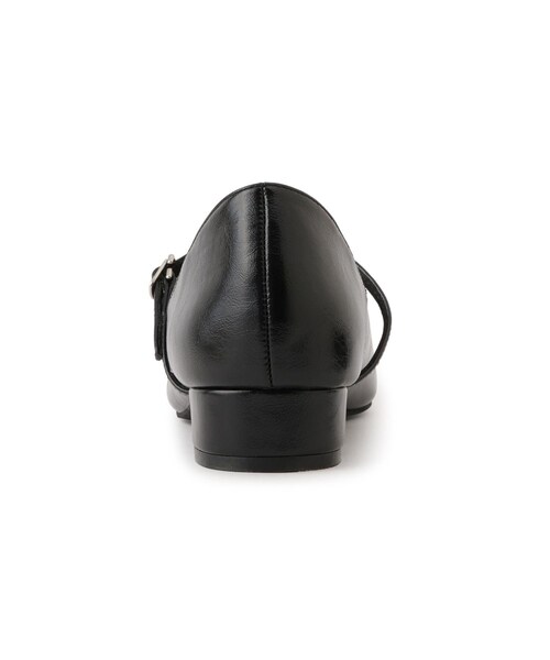 ROPE' PICNIC（ロペピクニック）の「スクエアトゥローヒールストラップシューズ（パンプス・レディース・ブラック/キナリ/シルバー・23.0/23.5/24.0/24.5）」の20枚目の写真