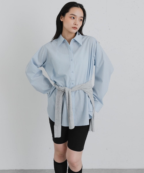 SENSE OF PLACE by URBAN RESEARCH(センスオブプレイスバイアーバンリサーチ)の「『WEB/一部店舗限定』ストレッチカプリパンツ(その他パンツ・レディース・BLACK・S/M/S-SHORT/M-SHORT)」の3枚目の写真