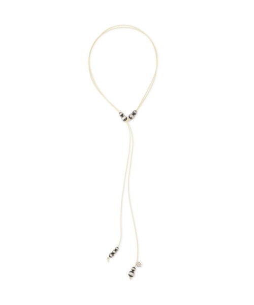 ADAM ET ROPE'(アダムエロペ)の「【J'aDoRe・店舗限定】【ERICKA NICOLAS BEGAY】コード×シルバーボールネックレス(ネックレス・レディース・その他・F)」の12枚目の写真
