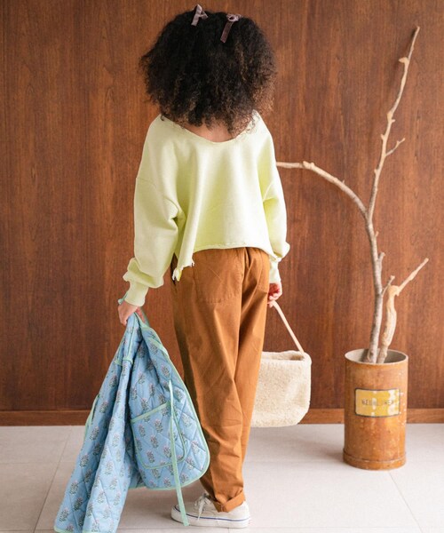 URBAN RESEARCH Sonny Label(アーバンリサーチサニーレーベル)の「AyaKawasaki カットオフスウェット(スウェット・レディース・レモネード/ピーチ/グレープ・FREE)」の21枚目の写真