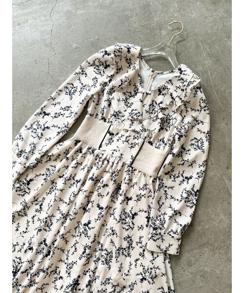 FRILL FLOWER DRESS/フリルフラワードレス
