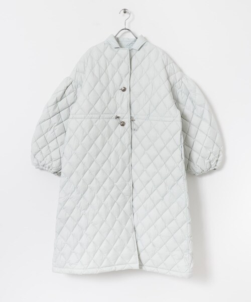 THE GOODLAND MARKET(ザグッドランドマーケット)の「『別注』KWD×ザ グッドランド マーケット GREEN DOWN QUILTING JACKET(その他アウター・レディース・BLACK/OFF WHITE・FREE)」の17枚目の写真