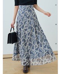 MERCURYDUO | コード刺繍フレアスカート(スカート)