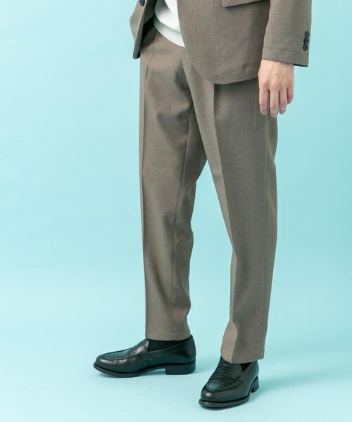 URBAN RESEARCH DOORS(アーバンリサーチドアーズ)の「LIFE STYLE TAILOR メランジストレッチパンツ(スラックス・メンズ・NAVY/GRAY/TAUPE・S/M/L/XL)」の17枚目の写真