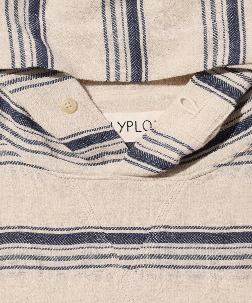 ADAM ET ROPE'（アダムエロペ）の「【POLYPLOID/ポリプロイド】HOOD PULLOVER B（パーカー・メンズ・ネイビー・2/3）」の9枚目の写真