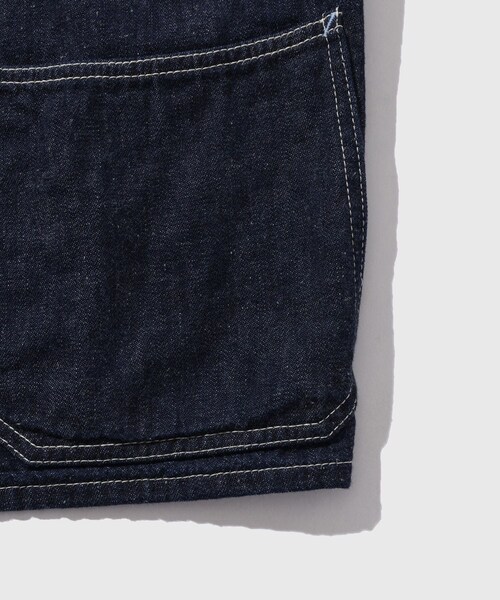 ADAM ET ROPE'（アダムエロペ）の「【BONCOURA/ボンクラ】カバーオール（デニム）（デニムジャケット・メンズ・ネイビー・38/40/42）」の9枚目の写真